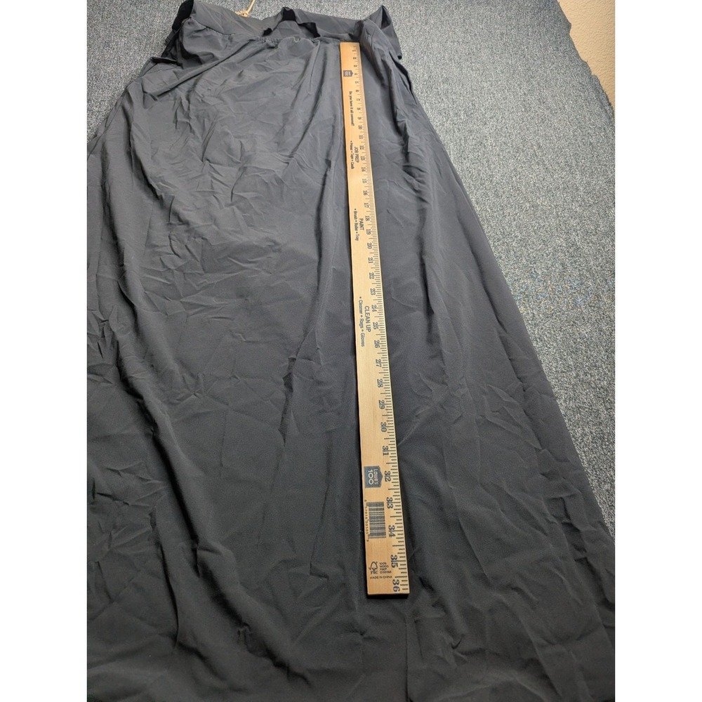 Toad&Co Womens Black Sleeveless Maxi Dress Cutout Back Pockets Size M - Picture 8 of 9